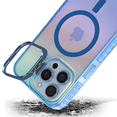 thumbnail image 2 of Funda Case Carcasa Tornasol Color Azul Con Soporte Premium Para iPhone 13 PRO Compatible Con Magsafe, 2 of 7