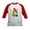 Red/White, variant on CafePress - Live To Play Nerf Soccer Baseball Jersey - Kids Cotton Baseball Jersey, 3/4 Sleeve Shirt