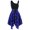 Blue, variant on plaid dresses for women vintage off the shoulder high waisted dress bandage high waisted skirt irregular hem dress