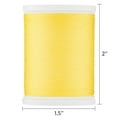 thumbnail image 5 of (3 pack) Hello Hobby Yellow Lemon 100% Polyester All Purpose Thread, 300 Yards, 5 of 6