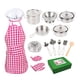 thumbnail image 1 of Juego de cocina y repostería para niños 18 piezas con gorro de chef, 1 of 7