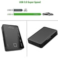 thumbnail image 4 of Lector de tarjetas SD, lector de tarjetas USB 3.0 tarjeta de memoria de cámara, adaptador 7 en 1, lector de tarjetas USB/escritor (5 Gbps) Pamolo Rápido, 4 of 6