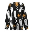 thumbnail image 4 of Dyegold Womens Clothing Ladies Womens Fashion 2023 Womens Fall Tops Fleece Ladies ​Halloween Tops ​Graphic Sweatshirts ​My Orders, 4 of 5