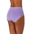 thumbnail image 4 of Carole Hochman Women's 5-Multi pack Soft Seamless Full Coverage Brief Panties-Multi / M, 4 of 9