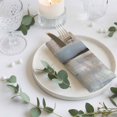 thumbnail image 4 of Cloth Napkins Set of 4 - 20x20 Inches, Abstract Brown Washable Reusable Table Napkins, Winter Geometric Oil Painting Color Blocks Soft & Absortbent Dining Napkin for Party Wedding Hotel Restaurant, 4 of 9