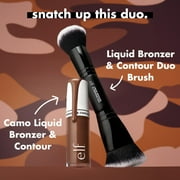 e.l.f. Camo Liquid Bronzer & Contour, 5 Medium, 0.13 fl oz