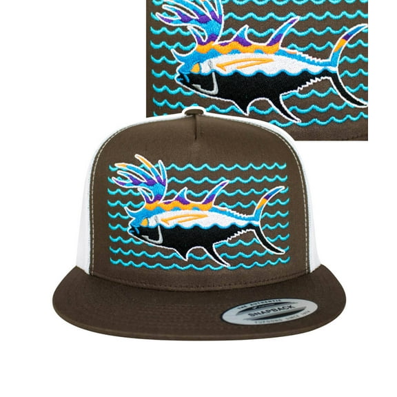 "Buck- Eye Explorer on the Water" Unisex Snapback Trucker Hat