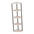 thumbnail image 1 of GROWTH TANK Corner Shelf Corner Display Shelf Durability Frees Standing Easy to Install Storage Rack Multipurpose for Kitchen Office Home 122cm, 1 of 9