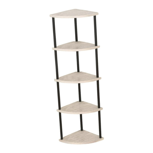 GROWTH TANK Corner Shelf Corner Display Shelf Durability Frees Standing Easy to Install Storage Rack Multipurpose for Kitchen Office Home 122cm