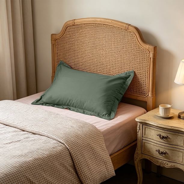 Funda de Almohada Refrescante para Personas Que Suelen Sudar Por La Noche: Funda de Almohada Transpirable de Terciopelo Suave de Tamaño Completo con Tejido Termorregulador, Alivia La Sudoración Noctu