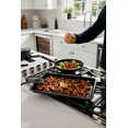 thumbnail image 4 of Thyme & Table 32-Piece Aluminum Ceramic Non-Stick Cookware Set - Black Pots and Pans, 4 of 8