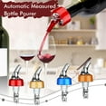 thumbnail image 3 of Automatic Measured Bottle Pourer - 1.5oz/45ml Quick Shot Spirit Measure Pourer Drinks Wine Cocktail Dispenser Home Bar Tools, 3 of 6
