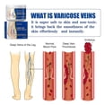 thumbnail image 5 of 2 piezas de venas varicosas, tratamiento de crema de venas varicosas, crema calmante para piernas, venas varicosas y arañas vasculares, mejora la circulación sanguínea, para el cuidado de las piernas Feliz Sencillez, 5 of 5