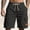 002 Black, variant on Mens Casual Lightweight Shorts Hiking Jogging Sport Shorts with Pockets Summer Cargo Shorts