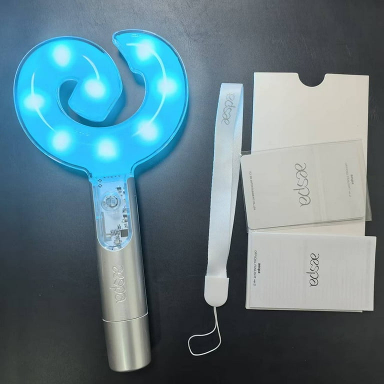 AESPA LIGHTSTICK VER.2 + 4 Photocards, Kpop Fanlight Concert Merch