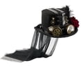 thumbnail image 2 of Yvsxxv 1Pc Black Steampunk Rose Feather Mesh Top Hat for Adults Party Events, 2 of 7