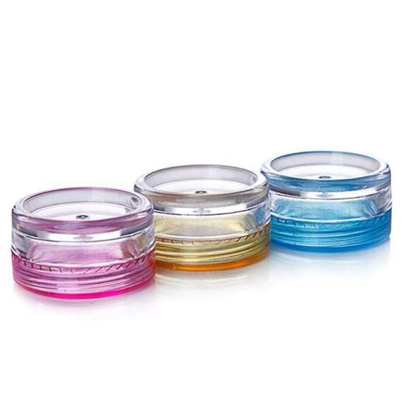 unbranded  50 Pcs Lotion Container Cream Bottle Makeup Samples Travel Colorful