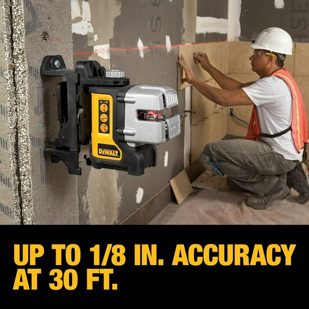 DEWALT Line Laser Self Leveling 3 Beam DW089K Walmart