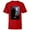 Red, variant on Star Wars The Bad Batch Season 3 Hunter’s Helmet Poster Art- Short Sleeve T-Shirt for Kids - Customized-White