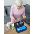 thumbnail image 5 of SUNMON Insulin Vials Cooler Travel Case - TSA Approved Diabetic Vial Cooling Medical Bags with Protective Ice Brick, Refrigerated Diabetes Supplies Organizer, Small Bottle Carrying Storage（Blue）, 5 of 8