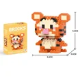 thumbnail image 1 of Sanrio Hello Kitty Building Blocks Cartoon Character Melody Assembled Model building block Dolls Toys Children Gifts, 1 of 6