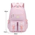 thumbnail image 2 of Weebloom Large School Backpack For Kids Boys Girls Waterproof Lightweight Ergonomic Backpack Large Capacity Bookbag Elementary Middle School Pink, 2 of 3