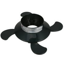 LEORX Outdoor Propane Cylinder Support Plastic Base for Camping Gas Tank Safety Black