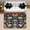 Multicolour 2, variant on CURLYOOT Mexican Style Talavera Area Rug 3x5 Ft Rugs for Entryway Entrance Kitchen, Washable Non Slip Bird Flower Indoor Floor Carpet for Bedroom Living Room
