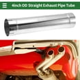 thumbnail image 2 of Unique Bargains 4" OD 18"Long Straight Exhaust Pipe Tube DIY Custom Car Modified Tubing Piping, 2 of 7