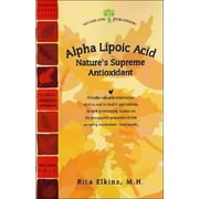 Angle View: Alpha Lipoic Acid : Nature's Supreme Antioxidant, Used [Paperback]