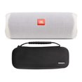 thumbnail image 1 of Parlante Bluetooth JBL Flip 5 impermeable blanco con estuche, 1 of 8