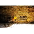 thumbnail image 2 of Hausenflock, Alan 14x11 Gold Ornate Wood Framed with Double Matting Museum Art Print Titled - Peaceful Patio I, 2 of 4