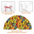 thumbnail image 4 of Rocae Dancing African Women for Christmas Tree Skirt with Pom Pom Trim for Holiday Party for Holiday Home Decor Indoor Outdoor-48", 4 of 7