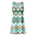 thumbnail image 4 of MKLEKYY Trajes De Baño Mujer Womens Summer Dresses 2024 Loose V Neck Sleeveless Swimsuit Coverup With Pockets Floral/Plain/Eyelet, 4 of 4