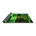 thumbnail image 2 of Ahgly Company Indoor Rectangle Oriental Green Modern Area Rugs, 2' x 3', 2 of 4