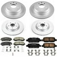 thumbnail image 2 of PowerStop Front and Rear Geomet Coated Brake Rotor and Pad Kit Fits: INFINITI NISSAN Select Models CRK7584, 2 of 5