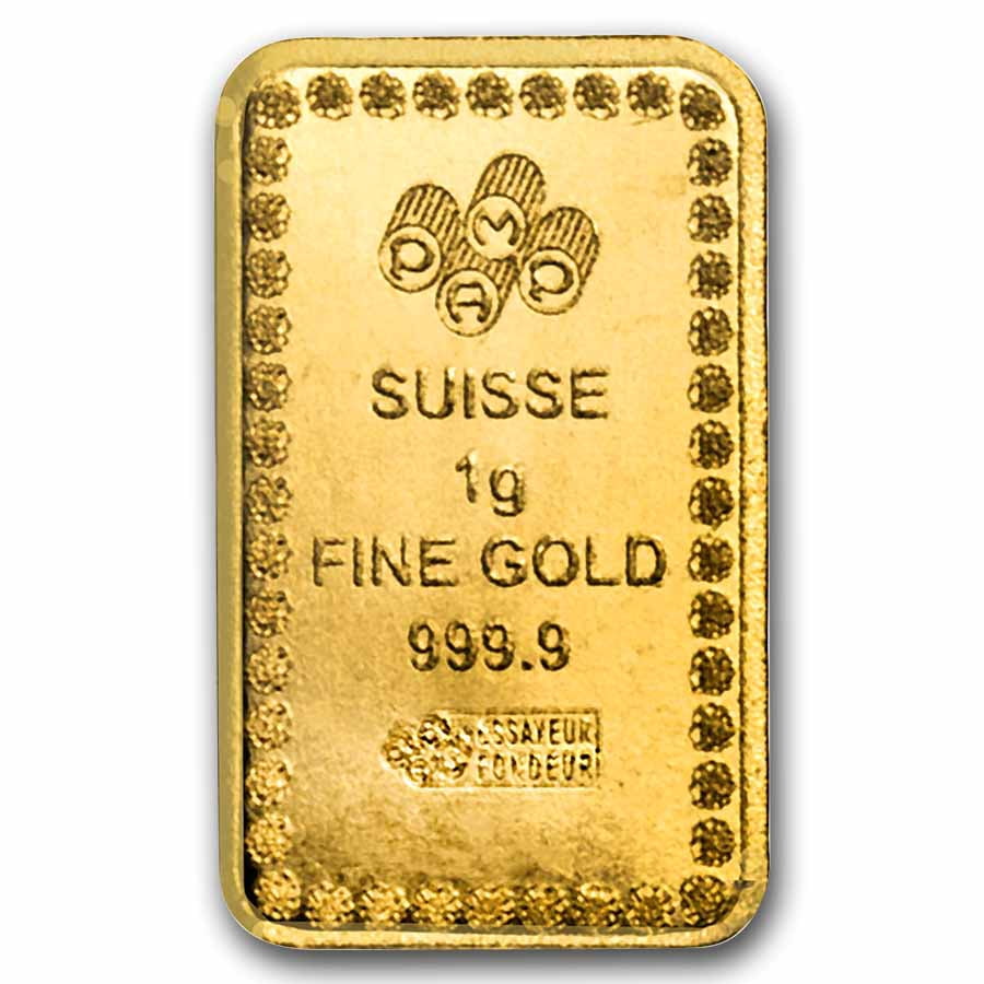 1 gram Gold Bar - PAMP Suisse Diwali Multigram+25 (In Assay)