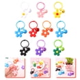 thumbnail image 4 of GOOHOCHY 10pcs adorable llavero de llaves colgantes colgantes anillos de llave femenina regalo, 4 of 7