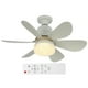 thumbnail image 1 of Ventiladores Techo para Interiores Ventilador Cristal LED Regulable Con Control Remoto, 1 of 9