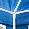 thumbnail image 7 of BELLEZE 10' x 30' Foot Blue Outdoor Wedding Canopy Event Dancing Gazebo Heavy Duty Party Tent Removable Walls XL, 7 of 7