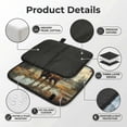 thumbnail image 4 of Moose Vintage Foldable Seat Cushion for Bleachers, Stadium Seats, Camping & Outdoor Events, Portable Lightweight Pad with Carabiner, 4 of 6