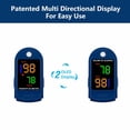 thumbnail image 6 of Max Life Fingertip Pulse Oximeter – SpO2 and Heart Rate Monitor for Blood Oxygen Saturation and Real-Time Readings, 6 of 9
