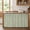 Sage Green, variant on Sage Green Sink Skirt for Bathroom, Self-Adhesive Under Sink Curtain, Rustic Farmhouse Linen Texture Hide Pipes & Storage Fabric Cabinet Skirt Cover for Kitchen Laundry 32"x55"