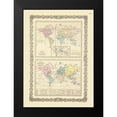 thumbnail image 2 of Colton 11x14 Black Modern Framed Museum Art Print Titled - World Animal Kingdom Industry - Colton 1855, 2 of 5