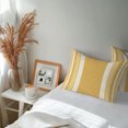 thumbnail image 6 of Lumbar Pillow Covers 20x12 Inch Set of 2, Vintage Turmeric Yellow Striped Waterproof Outdoor Pillow Covers, Farmhouse Modern Stripes Boho Decorative Cushion Pillowcases for Patio Garden Couch Bed, 6 of 9