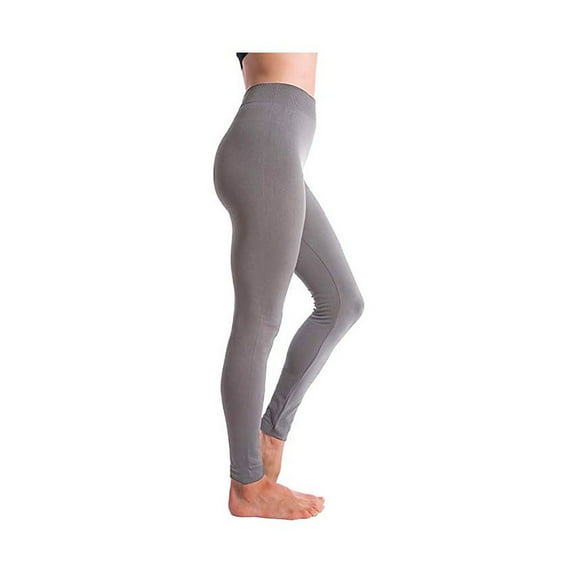 Altatac Seamless Full Length High Waist Fleece Lined Leggings for Women, Medium
