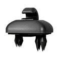 thumbnail image 5 of 2 piezas de clip interior negro para visera, MoreChioce 8U0857562A gancho de plástico para colgar visera compatible con A1 A3 A4L A5 A6, 5 of 5