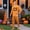 Dad, variant on Halloween Family Pajamas Matching Set - 2 piece Pumpkin Face Print Long Sleeve Top & Pants Outfit,Casual Matching Family Halloween Pajamas for Xmas Celebration & Photos for M Pjs