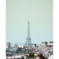 thumbnail image 3 of Villa, Mlli 12x14 Black Modern Framed Museum Art Print Titled - Eiffel Day, 3 of 5