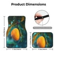 thumbnail image 5 of Pofeuu Mango In The Rain Print Car Foot Mat Set of 4 Pieces - All-Weather Full Set Floor Mats for Cars Trucks SUVs, 5 of 7